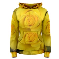 Yellow Rose Women s Pullover Hoodie by glendatartist