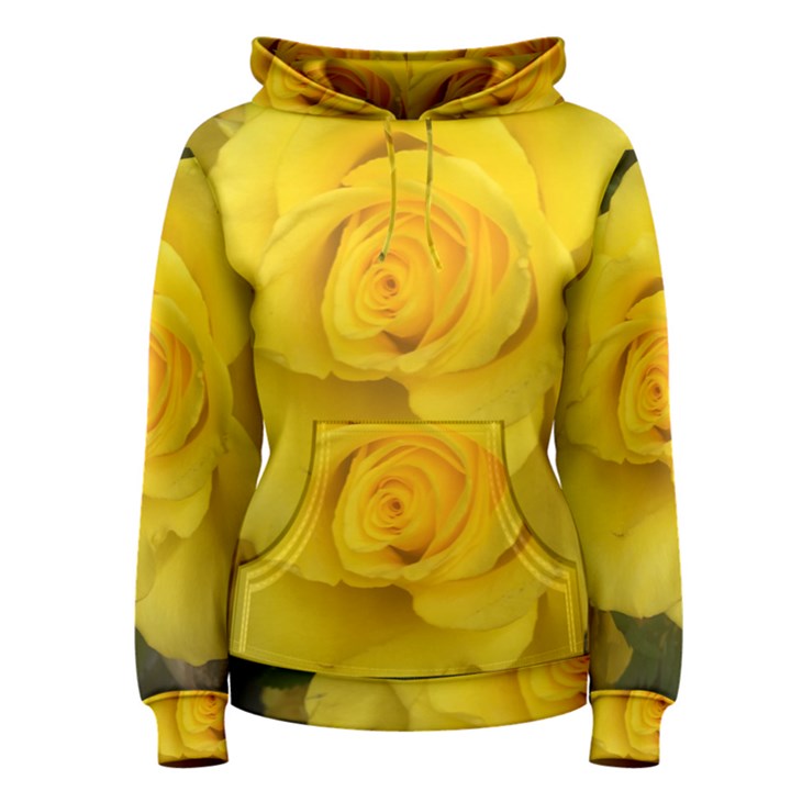 Yellow rose Women s Pullover Hoodie