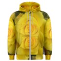 Yellow rose Men s Zipper Hoodie View1