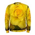 Yellow rose Men s Sweatshirt View1