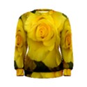 Yellow rose Women s Sweatshirt View1