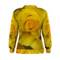 Yellow rose Women s Sweatshirt View2