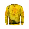 Yellow rose Kids  Sweatshirt View1