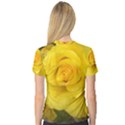 Yellow rose V-Neck Sport Mesh Tee View2