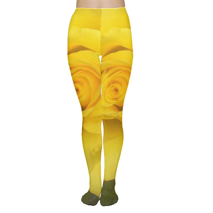 Yellow rose Tights