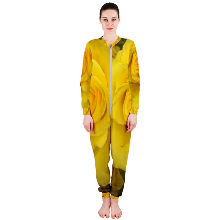 Yellow rose OnePiece Jumpsuit (Ladies)