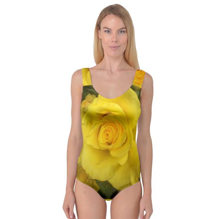 Yellow rose Princess Tank Leotard 