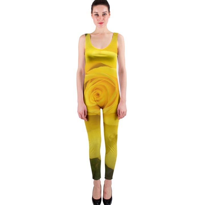 Yellow rose OnePiece Catsuit