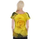 Yellow rose Cap Sleeve Top View2