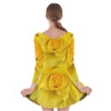 Yellow rose Long Sleeve Skater Dress View2