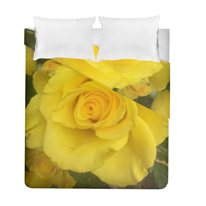 Yellow rose Duvet Cover Double Side (Full/ Double Size)