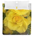 Yellow rose Duvet Cover Double Side (Queen Size) View1