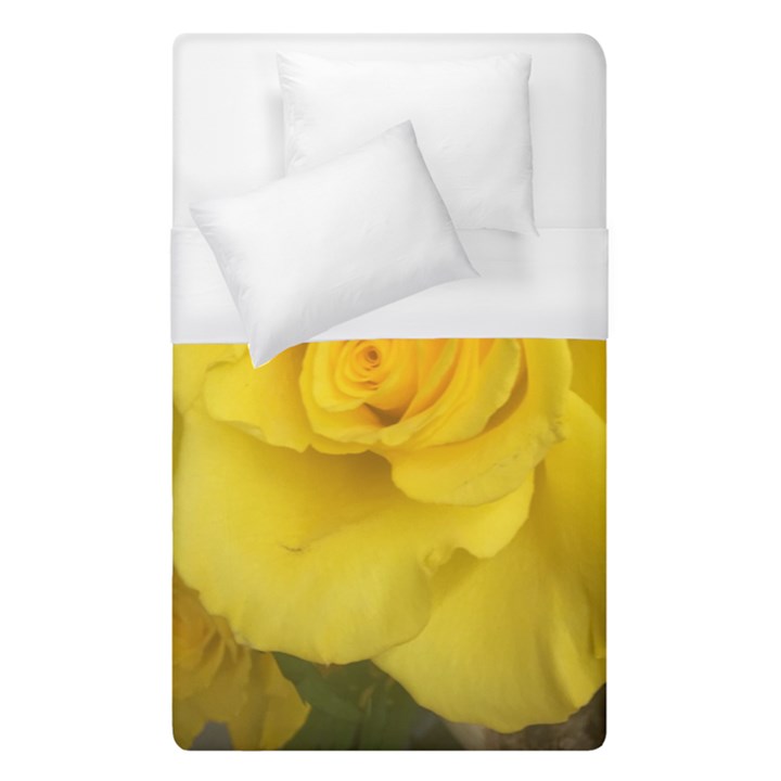 Yellow rose Duvet Cover (Single Size)