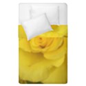 Yellow rose Duvet Cover Double Side (Single Size) View1