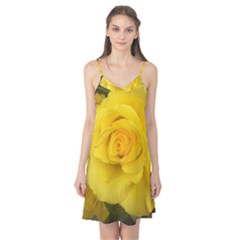 Yellow Rose Camis Nightgown  by glendatartist