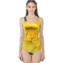 Yellow rose One Piece Swimsuit View1