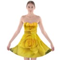 Yellow rose Strapless Bra Top Dress View1