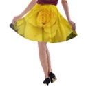 Yellow rose A-line Skater Skirt View2