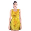 Yellow rose Scoop Neck Skater Dress View1