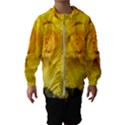 Yellow rose Hooded Wind Breaker (Kids) View1