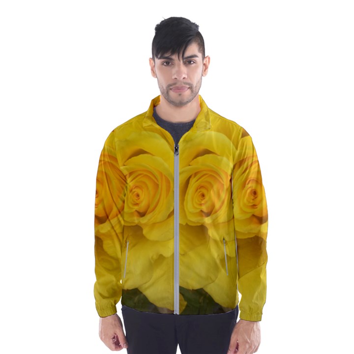 Yellow rose Wind Breaker (Men)