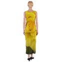 Yellow rose Fitted Maxi Dress View2