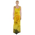 Yellow rose Maxi Thigh Split Dress View2