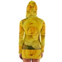 Yellow rose Long Sleeve Hooded T-shirt View2