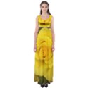 Yellow rose Empire Waist Maxi Dress View1