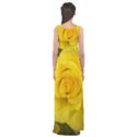 Yellow rose Empire Waist Maxi Dress View2