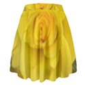 Yellow rose High Waist Skirt View2