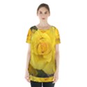 Yellow rose Skirt Hem Sports Top View1