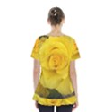 Yellow rose Skirt Hem Sports Top View2