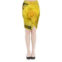 Yellow rose Midi Wrap Pencil Skirt View1