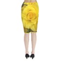 Yellow rose Midi Wrap Pencil Skirt View2