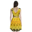 Yellow rose Split Back Mini Dress  View2