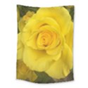 Yellow rose Medium Tapestry View1