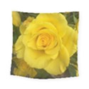 Yellow rose Square Tapestry (Small) View1