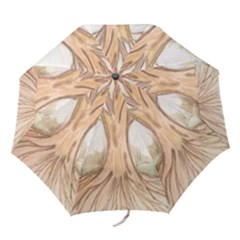 Roots Folding Umbrella by glendatartist