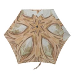 Roots Mini Folding Umbrella by glendatartist