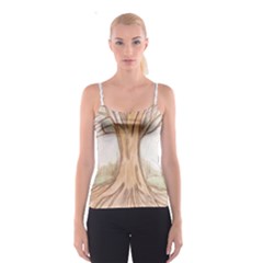 Roots Spaghetti Strap Top by glendatartist