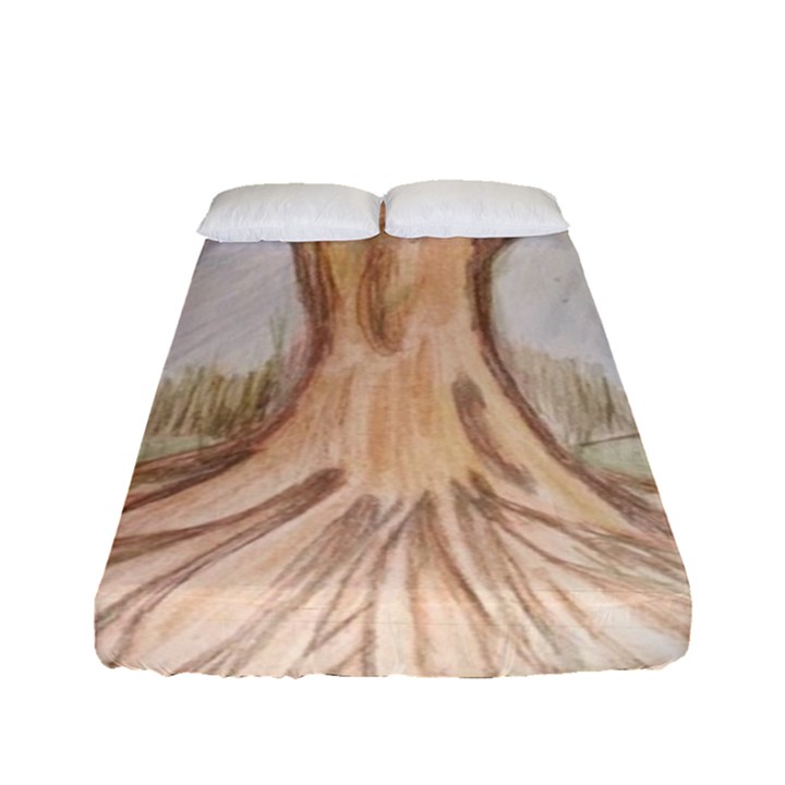 roots Fitted Sheet (Full/ Double Size)