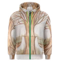 Roots Men s Zipper Hoodie by glendatartist