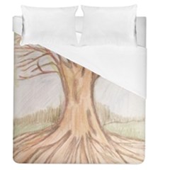 Roots Duvet Cover (queen Size) by glendatartist