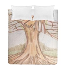 Roots Duvet Cover Double Side (full/ Double Size) by glendatartist