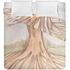 Roots Duvet Cover Double Side (king Size) by glendatartist