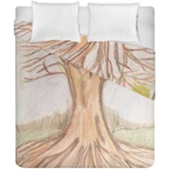 Roots Duvet Cover Double Side (california King Size) by glendatartist