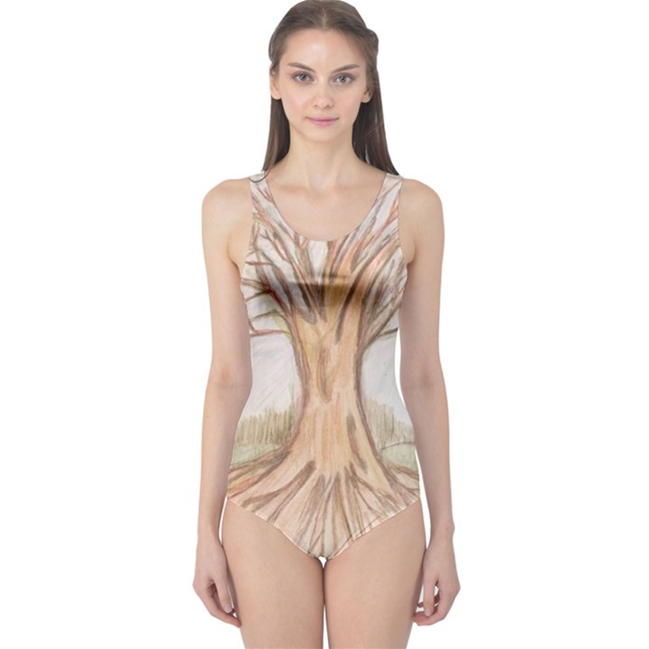 roots One Piece Swimsuit