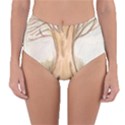 roots Reversible High-Waist Bikini Bottoms View1