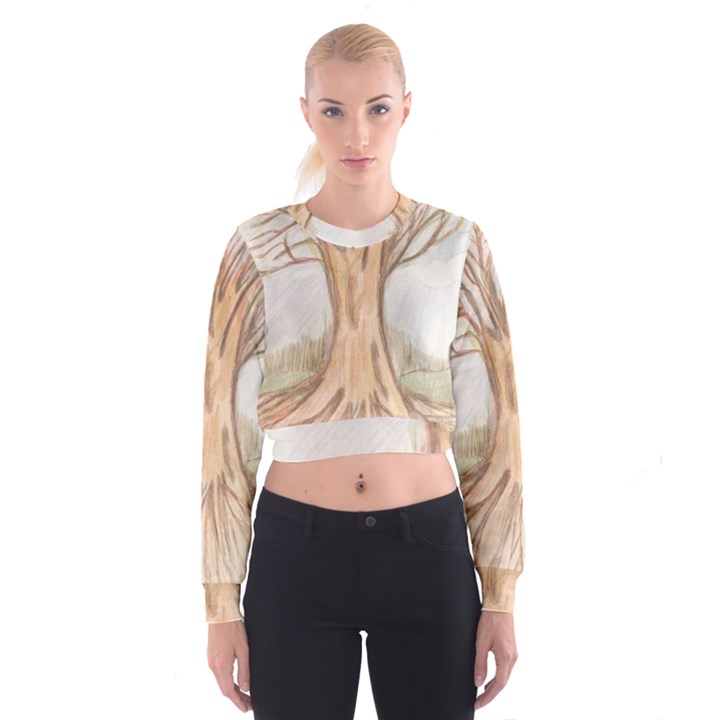 roots Cropped Sweatshirt